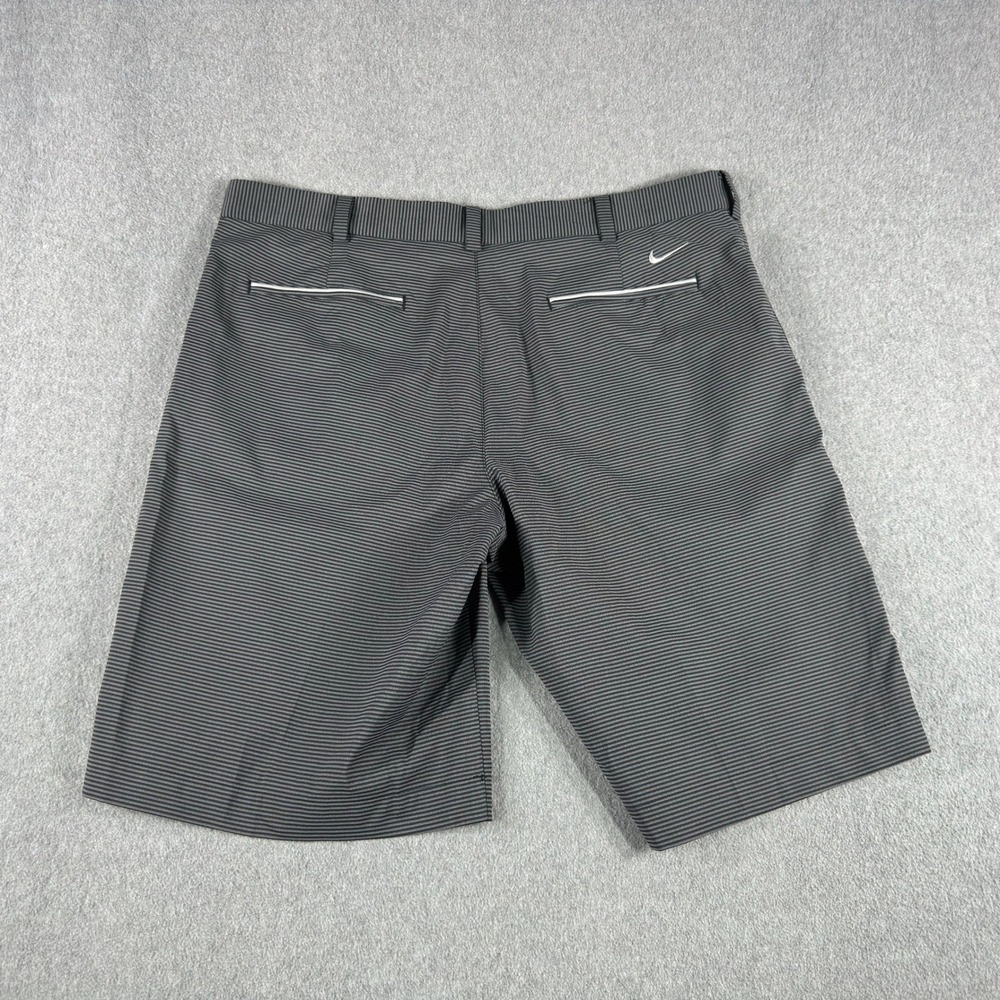 Nike Golf Tour Performance Dri-Fit Shorts Men's 36 Tech Gray Stripe 11" Inseam